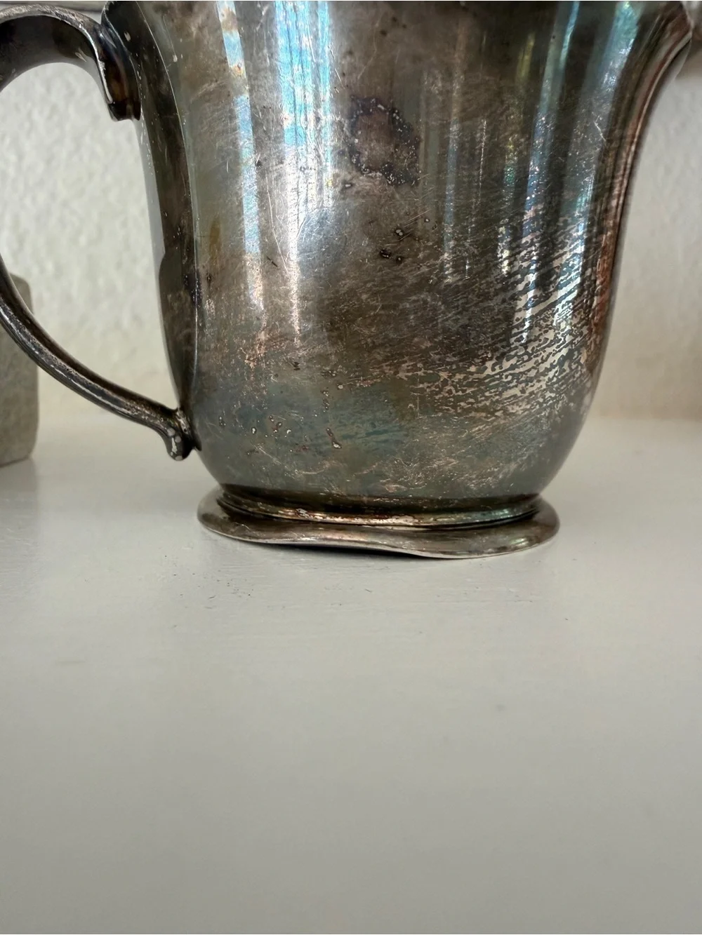 Vintage Jezler 800 Solid Silver Christening Cup Taufbecher Swiss Mid Century